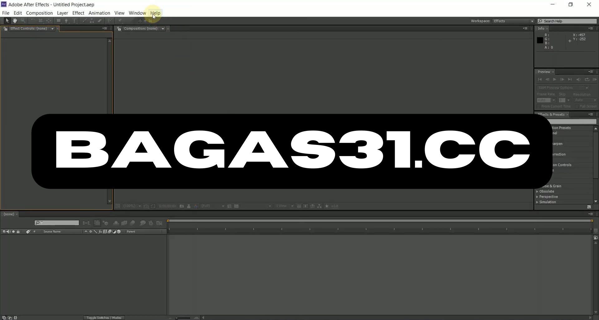 download after effect cs6 bagas31