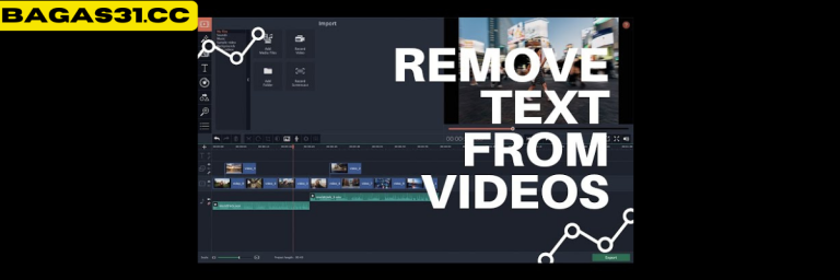 erase text in videos