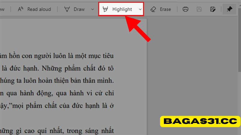 highlight in PDF
